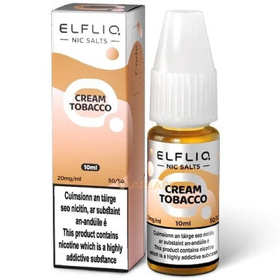 Elf Bar: ElfLiq Cream Tobacco 10ml