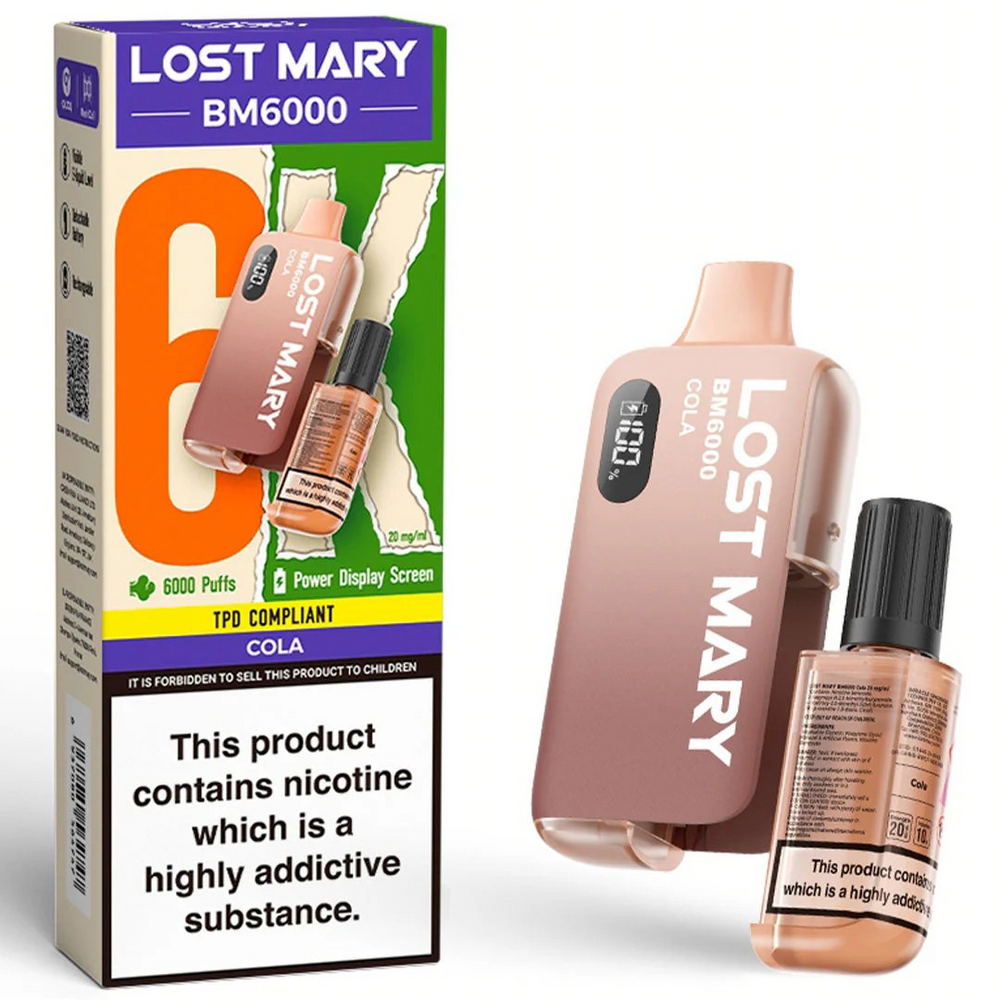 Lost Mary: BM6000 Cola 20mg